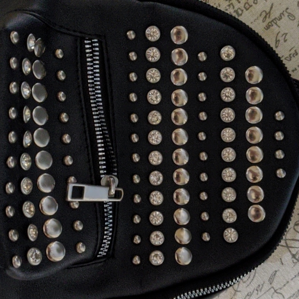 Mini diamond backpack